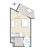 Grundriss - 106 Kleine Welle - Top-Hundeurlaub