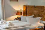 Schlafzimmer - Ferienwohnung Shabby-Chick Eckernförde - Top-Hundeurlaub