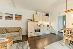 Küche / Küchenzeile - Ferienwohnung Shabby-Chick Eckernförde - Top-Hundeurlaub