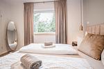 Schlafzimmer - Ferienwohnung Ankerplatz Eckernförde - Top-Hundeurlaub