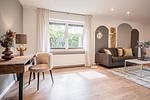 Wohnzimmer - Ferienwohnung Ankerplatz Eckernförde - Top-Hundeurlaub