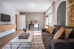 Wohnzimmer - Ferienwohnung Ankerplatz Eckernförde - Top-Hundeurlaub