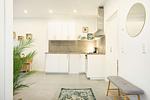 Küche / Küchenzeile - Ferienwohnung Achterdeck Eckernförde - Top-Hundeurlaub