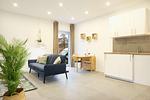 Küche / Küchenzeile - Ferienwohnung Achterdeck Eckernförde - Top-Hundeurlaub
