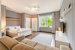 Wohnzimmer - Ferienwohnung Backbord Eckernförde - Top-Hundeurlaub