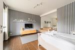 Wohnzimmer - Ferienwohnung Backbord Eckernförde - Top-Hundeurlaub