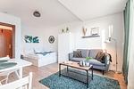 Wohnzimmer - Ferienwohnung | Fördeblick | Eckernförde - Top-Hundeurlaub