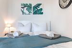 Bett - Ferienwohnung | Fördeblick | Eckernförde - Top-Hundeurlaub