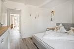 Schlafzimmer - Ferienwohnung Nordlicht Refugium Pellworm - Top-Hundeurlaub
