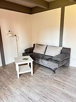 Wohnzimmer - Ferienwohnung Deichbude Pellworm - Top-Hundeurlaub