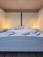 Schlafzimmer - Ferienwohnung Meeresrauschen Pellworm - Top-Hundeurlaub