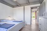Schlafzimmer - Ferienwohnung Nordseebrise Pellworm - Top-Hundeurlaub