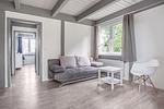 Wohnzimmer - Ferienwohnung Nordseebrise Pellworm - Top-Hundeurlaub