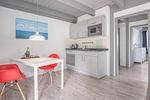 Küche / Küchenzeile - Ferienwohnung Nordseebrise Pellworm - Top-Hundeurlaub