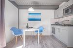 Wohnzimmer - Ferienwohnung Deich & Chill Pellworm - Top-Hundeurlaub