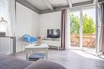 Wohnzimmer - Ferienwohnung Deich & Chill Pellworm - Top-Hundeurlaub