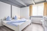 Schlafzimmer - Ferienwohnung Nordsee Koje Pellworm - Top-Hundeurlaub