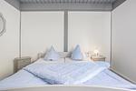 Schlafzimmer - Ferienwohnung Nordsee Koje Pellworm - Top-Hundeurlaub