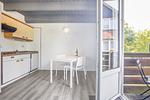 Küche / Küchenzeile - Ferienwohnung Nordsee Koje Pellworm - Top-Hundeurlaub