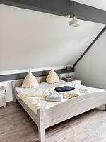 Schlafzimmer - Ferienwohnung Pellwormer Inselperle - Top-Hundeurlaub
