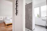 Badezimmer - Ferienwohnung Friesenliebe auf Pellworm - Top-Hundeurlaub