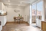 Wohnzimmer - Ferienwohnung Pellwormer Küstenkind - Top-Hundeurlaub