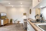 Küche / Küchenzeile - Ferienwohnung Pellwormer Küstenkind - Top-Hundeurlaub