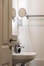 Badezimmer - Ferienwohnung Pellwormer Küstenkind - Top-Hundeurlaub