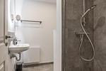 Badezimmer - Ferienwohnung Pellwormer Küstenkind - Top-Hundeurlaub