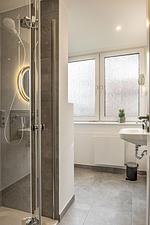 Badezimmer - Ferienwohnung Wattenmeer Auszeit Pellworm - Top-Hundeurlaub