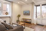 Wohnzimmer - Ferienwohnung Küstenglück Pellworm - Top-Hundeurlaub