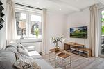 Wohnzimmer - Ferienwohnung Nordseeheimat Pellworm - Top-Hundeurlaub
