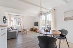 Wohnzimmer - Ferienwohnung Nordseeheimat Pellworm - Top-Hundeurlaub