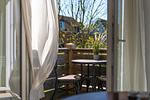Balkon - Ferienwohnung Nordseeheimat Pellworm - Top-Hundeurlaub