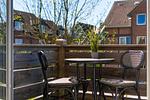 Balkon - Ferienwohnung Nordseeheimat Pellworm - Top-Hundeurlaub
