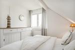 Schlafzimmer - Ferienwohnung Deichblick Quartier Pellworm - Top-Hundeurlaub