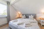 Schlafzimmer - Ferienwohnung Deichblick Quartier Pellworm - Top-Hundeurlaub