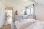 Schlafzimmer - Ferienwohnung Deichblick Quartier Pellworm - Top-Hundeurlaub