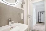 Badezimmer - Ferienwohnung Inseloase Pellworm - Top-Hundeurlaub