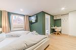 Schlafzimmer - Hotel Seepferdchen | Zimmer 6 | Eckernförde - Top-Hundeurlaub