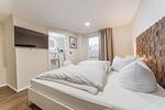 Schlafzimmer - Hotel Seepferdchen | Zimmer 1 | Eckernförde - Top-Hundeurlaub