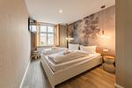 Schlafzimmer - Hotel Seepferdchen | Zimmer 5 | Eckernförde - Top-Hundeurlaub