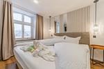Schlafzimmer - Hotel Seepferdchen | Zimmer 3 | Eckernförde - Top-Hundeurlaub