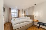 Schlafzimmer - Hotel Seepferdchen | Zimmer 3 | Eckernförde - Top-Hundeurlaub