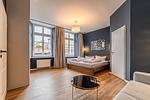 Schlafzimmer - Hotel Seepferdchen | Zimmer 7 | Eckernförde - Top-Hundeurlaub