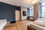 Schlafzimmer - Hotel Seepferdchen | Zimmer 7 | Eckernförde - Top-Hundeurlaub