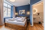 Schlafzimmer - Hotel Seepferdchen | Zimmer 7 | Eckernförde - Top-Hundeurlaub