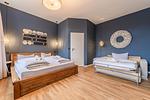 Schlafzimmer - Hotel Seepferdchen | Zimmer 7 | Eckernförde - Top-Hundeurlaub