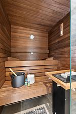 Sauna - Upper East Penthouse List auf Sylt - Top-Hundeurlaub