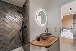 Badezimmer - Ferienwohnung | Nordwind Quartier | Dein Fenster zur Eckernförder Bucht - Top-Hundeurlaub